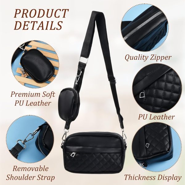 Stylish Girl’s Convertible Crossbody Bag – Fashion Handbags For Ladies Pu Leather